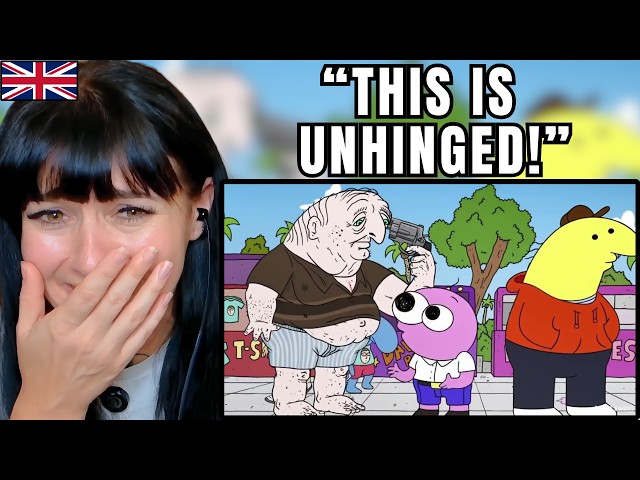 Smiling Friends Is UNHINGED | British Girl Reacts