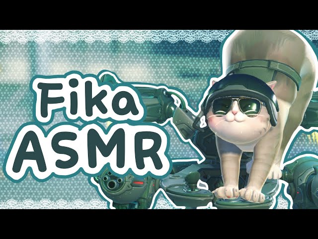 Fika ASMR  🐾⋆˙⟡ Keyboard sounds  + Mouse clicks  ⊹ ࣪ ˖ Overwatch ASMR 🐾 ˙⟡