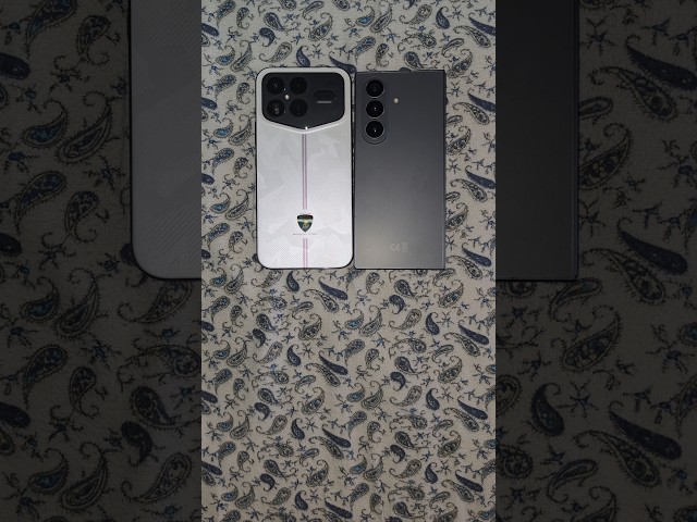 Redmi K90 Pro Max Special Edition Vs Samsung Galaxy Fold8 Ultra Design And Size Comparison