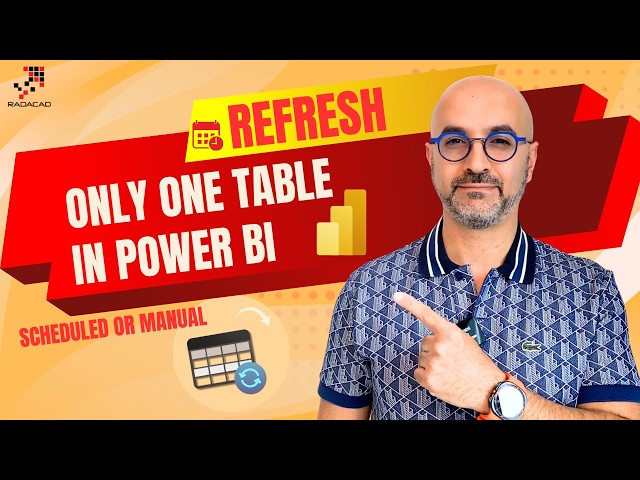 How to Refresh Only One Table in a Power BI Semantic Model (Full Guide)