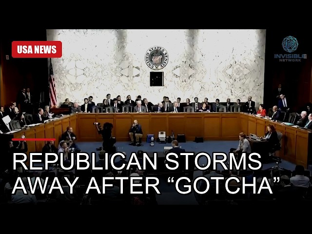 Republican STORMS AWAY after “gotcha” on Jack Smith BACKFIRES
