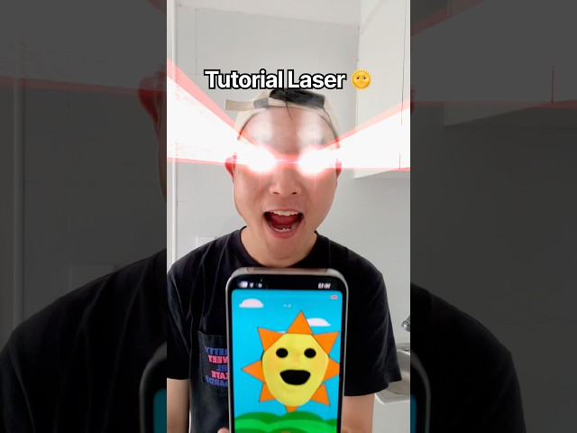 Tutorial Laser 🌞😱👉 #funny #shorts #fyp #trending #viral
