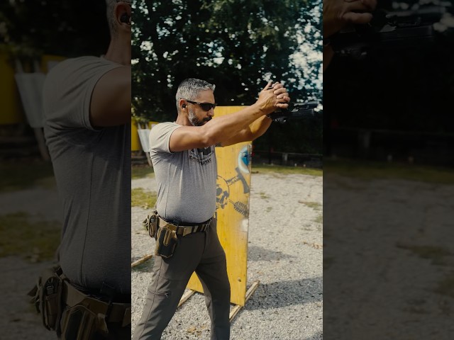 Spinner target drill UPSIDE DOWN, because you can. #shorts #drill