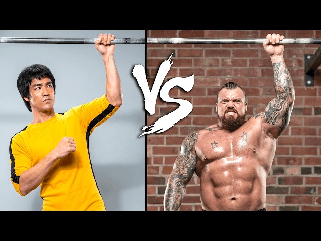 Bruce Lee's Strength SHOCKS World's Strongest Man