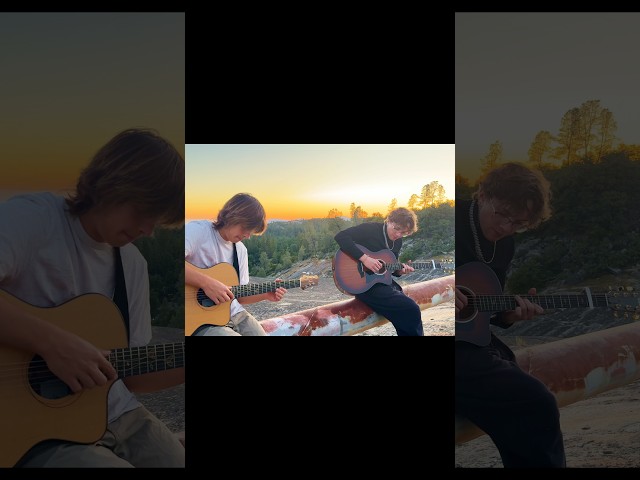 “A New Dawn” Fingerstyle Duet 🎸 #shorts #music