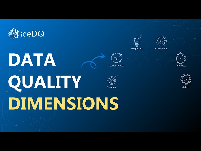 Dimensions of Data Quality – Everything You Need to Know | iceDQ