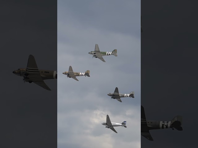 C-47/DC-3 Formation at AirVenture 2026