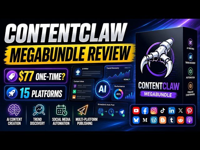 ContentClaw MegaBundle Review 2026 – Is This $77 AI Content Automation Deal Worth It?