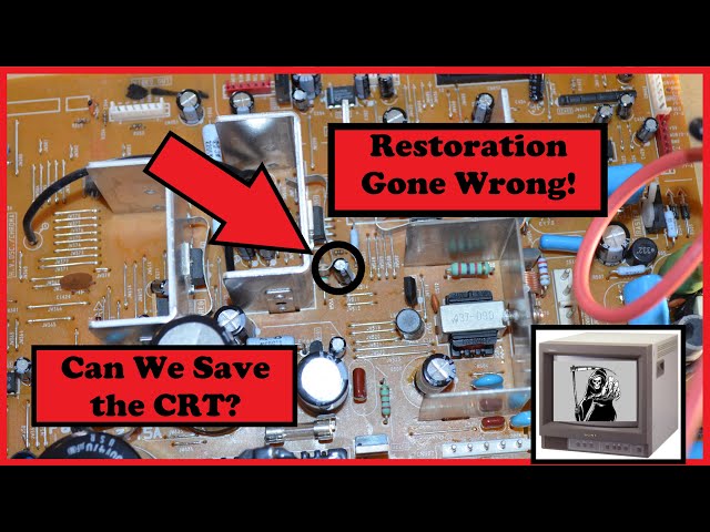 How to troubleshoot a dead CRT | PVM 14N6U Repairs