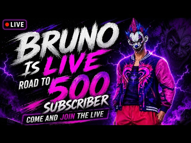 Live streaming of BRUNO FF