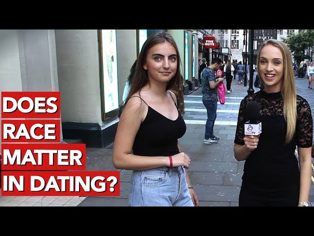 Does race matter in dating?
