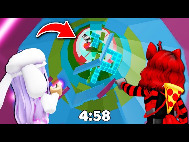 Video Doesn't END Until We REACH THE TOP in Tower of Hell