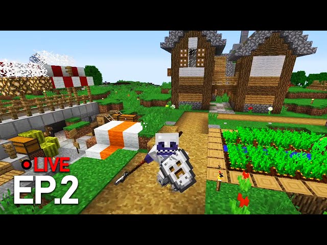 We Found a new Home in RlCraft 2.9.3 Livestream Series Episode 2