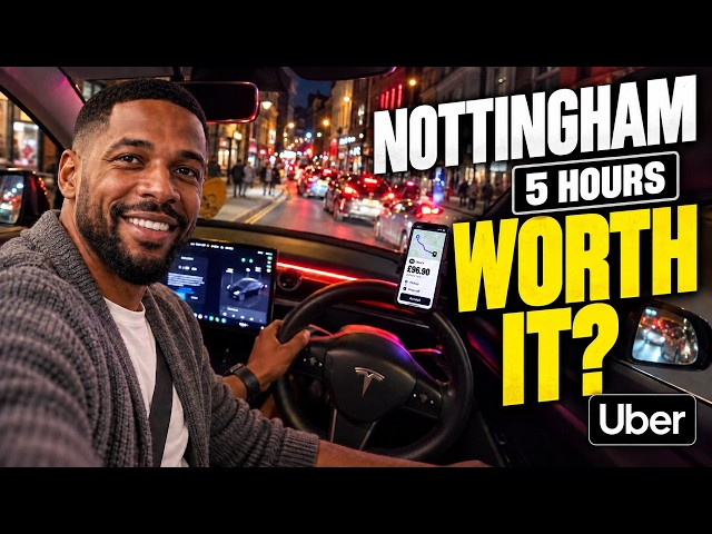 I Drove Uber for 5 Hours in Nottingham — Was It Worth It?