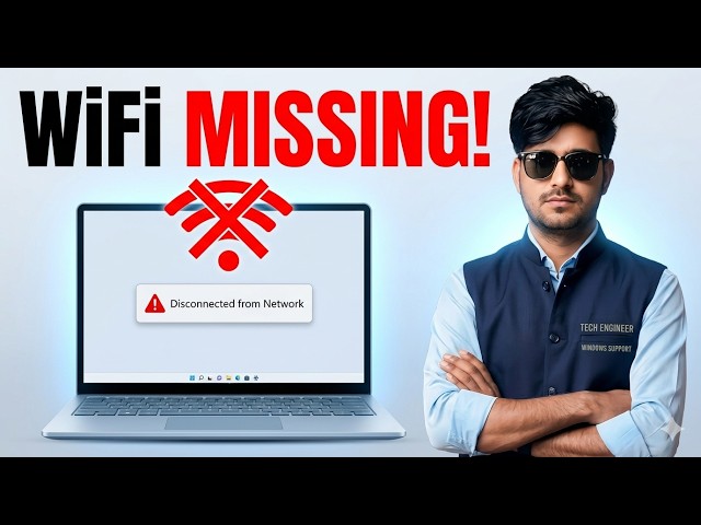 WiFi not showing in Windows 10/11? 8 Best Solutions (2026) | network not working | Wifi driver issue