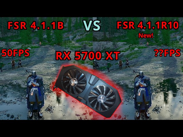 Can a Legend Handle It? FSR 4.1.1 on the RX 5700 XT Tested