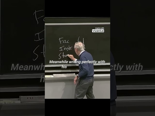 Legend 🔥 This is the experience of the last lecture by Professor Gilbert. #mit #experience #shorts