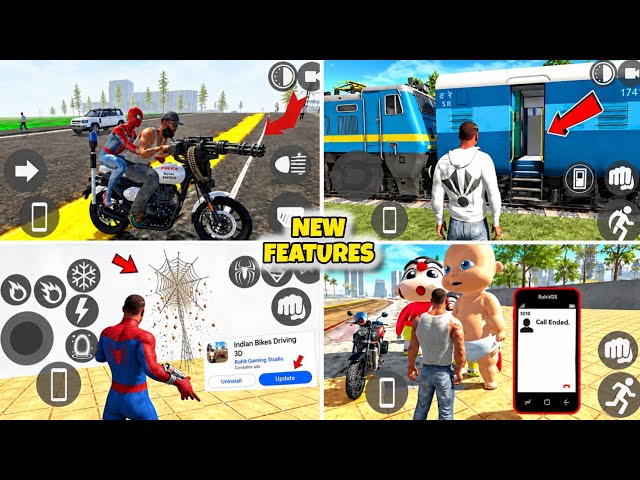 Police Bike Cheat Code In Indian Bike Driving 3D 🤑| Indian Bike Driving 3d New Update 🔥 Custom Npc
