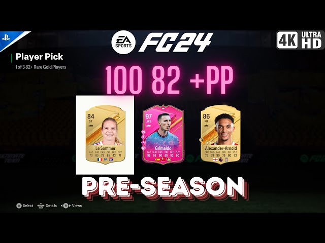I Crafted and Opened 100 82+ Players Picks For Pre Release PROMO! #fc24 #packopening #ultimateteam