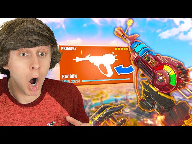 I won in warzone using the Ray Gun!!!