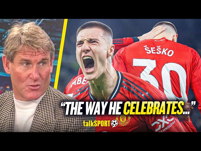 Simon Jordan EXPLAINS why Benjamin Šeško has been FIRING under Michael Carrick at Man United!