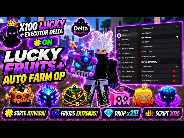 [🐲NEW] X100 Luck Script for Blox Fruits | INFINITE SPINS | FREE DRAGON | NO KEY