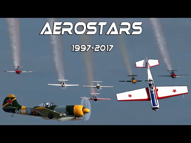 Remember The Aerostars Display Team  1997-2017   4K
