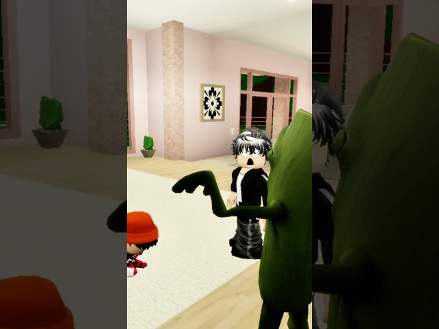 They Didn't Expect THIS Visitor... 😱 Cry For Me 🎵 #roblox #shorts