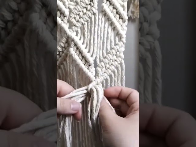 New tutorial coming soon...#macrame #diy #howto #tutorial #wallhanging #craft #stringart