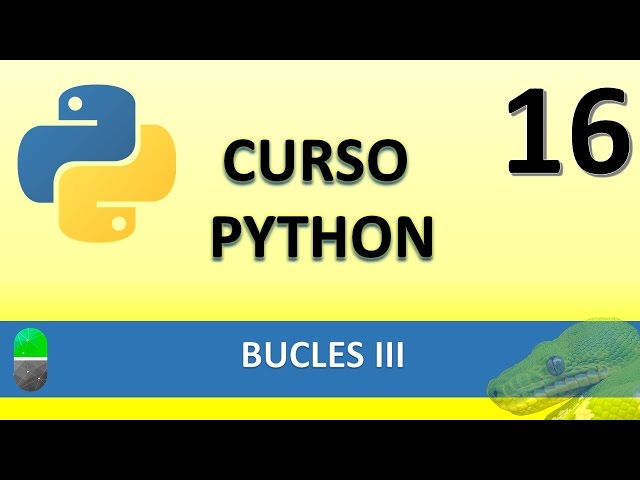 Python Course. Loops II Loop For Video 16