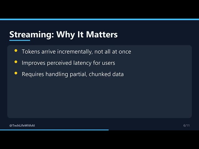 Ep 04 | Calling LLM APIs the Right Way: Messages, System Prompts, Temperature, Streaming