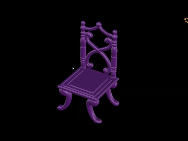How to make a jewellery design in Cad 👍 chair🪑 tutorial for 3d model 