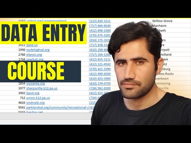 100% Free Data Entry Course for Beginners with Practice File