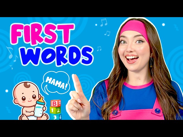 First Words & Gestures | Clapping, Waving, Pointing & Singing | Learn to Talk | Ms Vivi