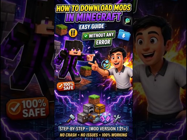 how to download mods in minecraft PE without any error