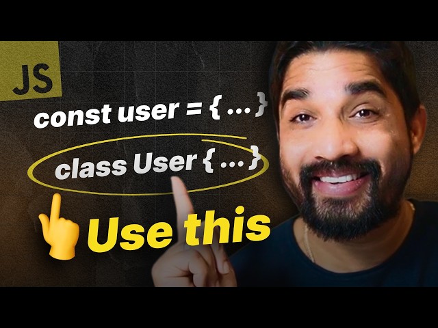 Why you should consider using Classes over Objects in Javascript🤔? Explained in Hindi 🚀 | Day 23/100