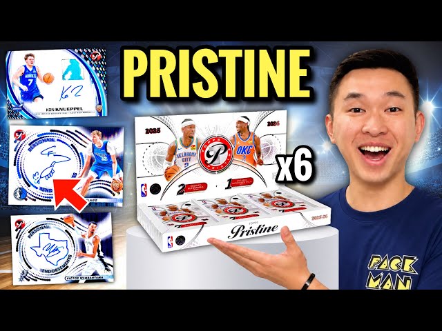 New Topps PRISTINE Basketball Has ARRIVED (BOOM)! 😱🔥 2025-26 Topps Pristine BK Hobby Box Case Review