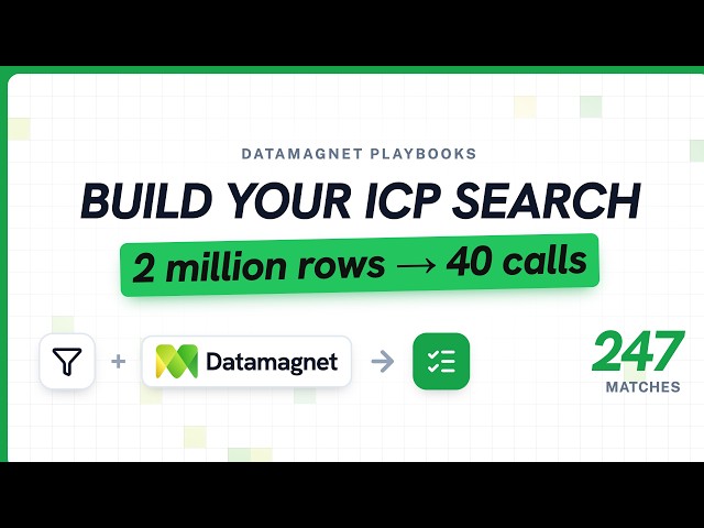 How to Build a B2B Prospect List with an API (ICP Filters Explained)