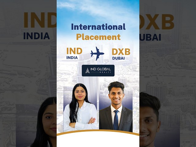 Dream International Placement in Dubai | Sunstone Student Placement #shorts #placed #sunstone