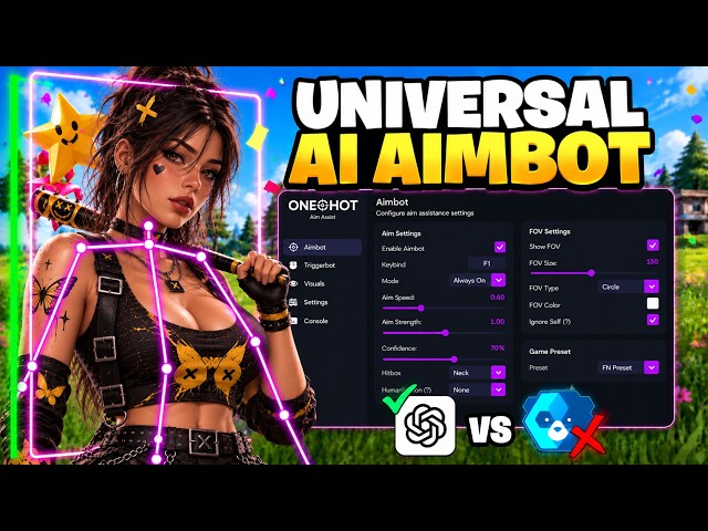 Using The NEW BEST Universal AI Aimbot in Fortnite.. (I Can't Get Banned).. INSANE RESULTS!🏆
