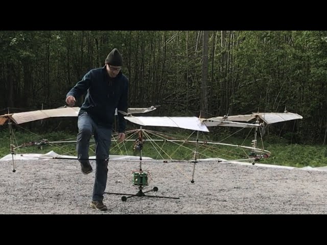 String-Wing Quadcopter