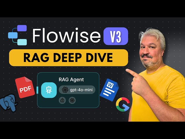 Flowise RAG Tutorial: Give AI Agents Custom Knowledge