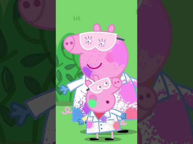 Paint Party! ๐จ #PeppaPig #Shorts