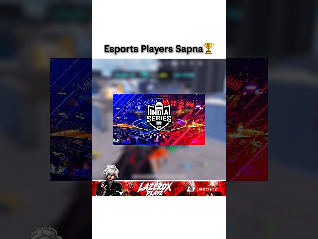 Esports Player Sapna? 🏆 #esports #shorts #lazeroxplayz #bgmi #pubgmobile #trendingshorts