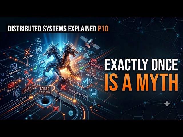 🔒🌐 Exactly Once Is A Myth — Why Is Exactly-Once Processing So Expensive? | Distributed Systems P10