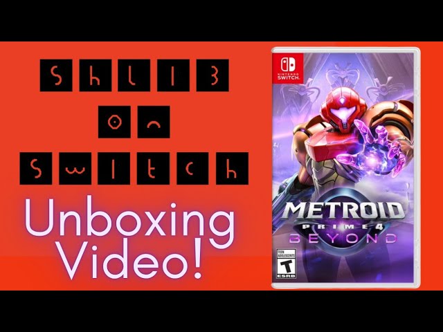 Metroid Prime 4 Beyond Nintendo Switch Unboxing Video 