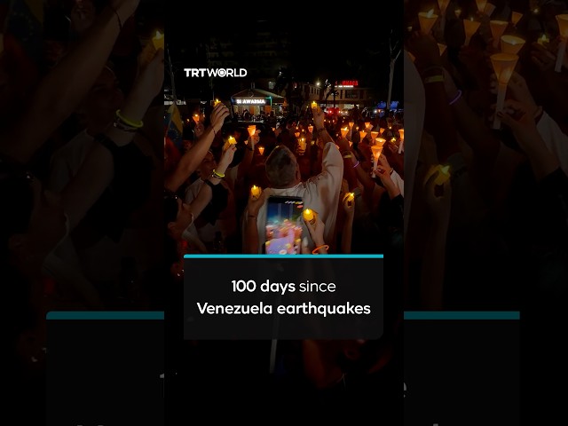 100 days on, Venezuelans commemorate earthquake victims