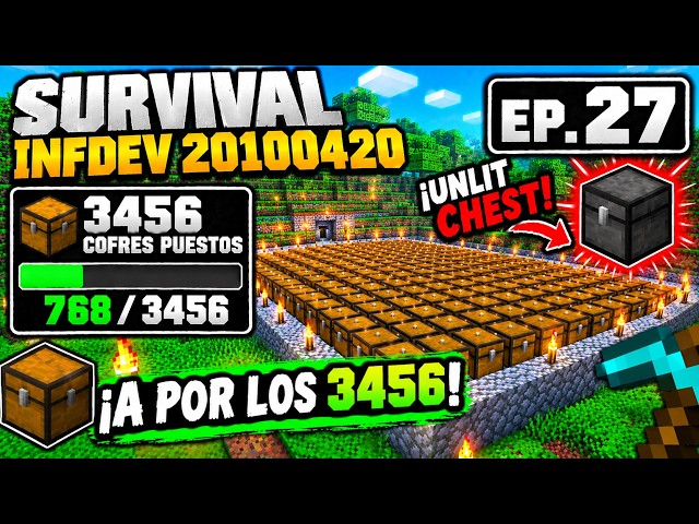 Survival Infdev 20100420 Ep 27 | 768 de 3456 Cofres para Conseguir Unlit Chest