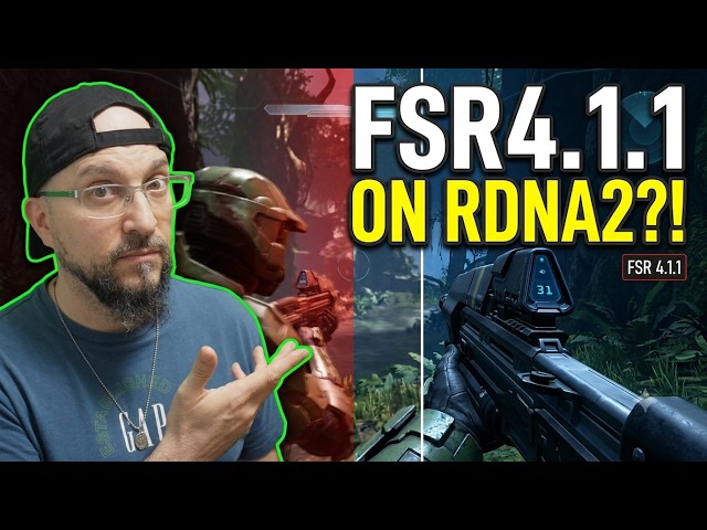 Halo: Campaign Evolved FSR 4.1.1 on RDNA2 — Ultra Settings + Frame Gen