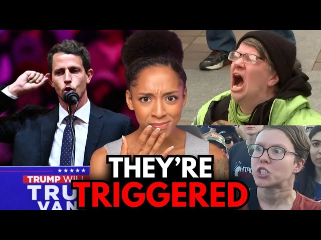 Comedian Tony Hinchcliffe TRIGGERS The Media At NYC Trump Rally
